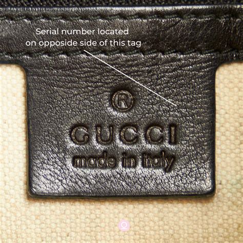 serienummer gucci tas|couture gucci serial numbers.